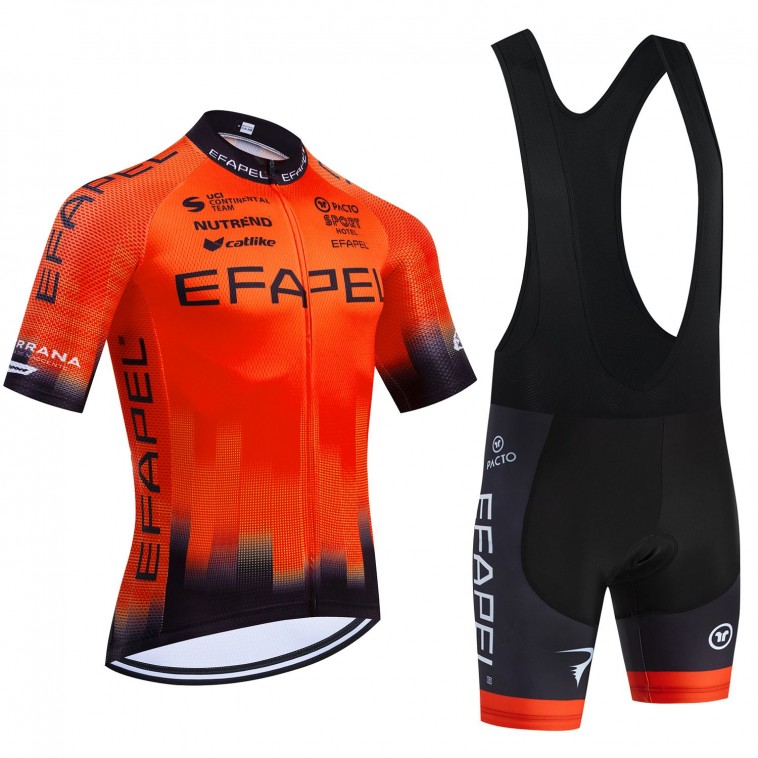 Ensemble cuissard vélo et maillot cyclisme équipe pro EFAPEL 2024 Aero Mesh