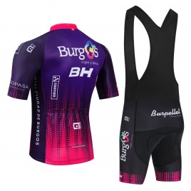 Ensemble cuissard vélo et maillot cyclisme équipe pro BURGOS BH 2024 Aero Mesh