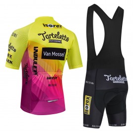 Ensemble cuissard vélo et maillot cyclisme équipe pro TARTELETTO - ISOREX 2024 Aero Mesh