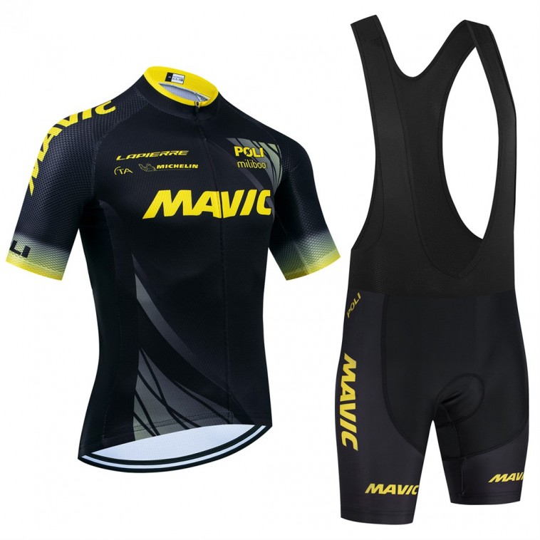 Ensemble cuissard velo et maillot cyclisme MAVIC 2024 Aero Mesh