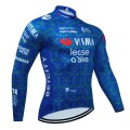 Maillot vélo hiver équipe pro VISMA Lease a Bike TDF 2024