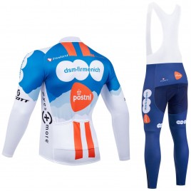 Ensemble cuissard vélo et maillot cyclisme hiver pro DSM 2024