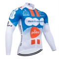 Maillot vélo hiver équipe pro DSM 2024