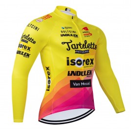 Maillot vélo hiver équipe pro TARTELETTO - ISOREX 2024