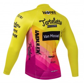 Maillot vélo hiver équipe pro TARTELETTO - ISOREX 2024