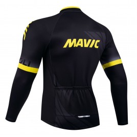 Maillot vélo hiver équipe pro MAVIC 2024