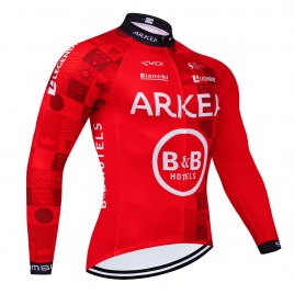 Maillot vélo hiver équipe pro ARKEA - B&B Hotels Excalibur 2024