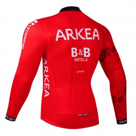 Maillot vélo hiver équipe pro ARKEA - B&B Hotels Excalibur 2024