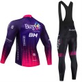 Ensemble cuissard vélo et maillot cyclisme hiver pro BURGOS BH 2024