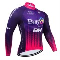 Maillot vélo hiver équipe pro BURGOS BH 2024