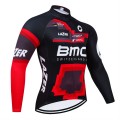 Maillot vélo hiver équipe pro BMC Suisse 2024