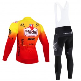 Ensemble cuissard vélo et maillot cyclisme hiver pro ST MICHEL Auber 93 Mavic 2024