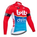 Maillot vélo hiver équipe pro LOTTO Dstny 2024