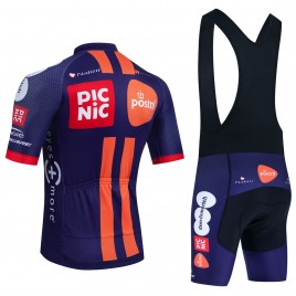 Ensemble cuissard vélo et maillot cyclisme équipe pro PICNIC POSTNL 2025 Aero Mesh