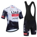 Ensemble cuissard vélo et maillot cyclisme équipe pro UAE TEAM EMIRATES 2025 Aero Mesh