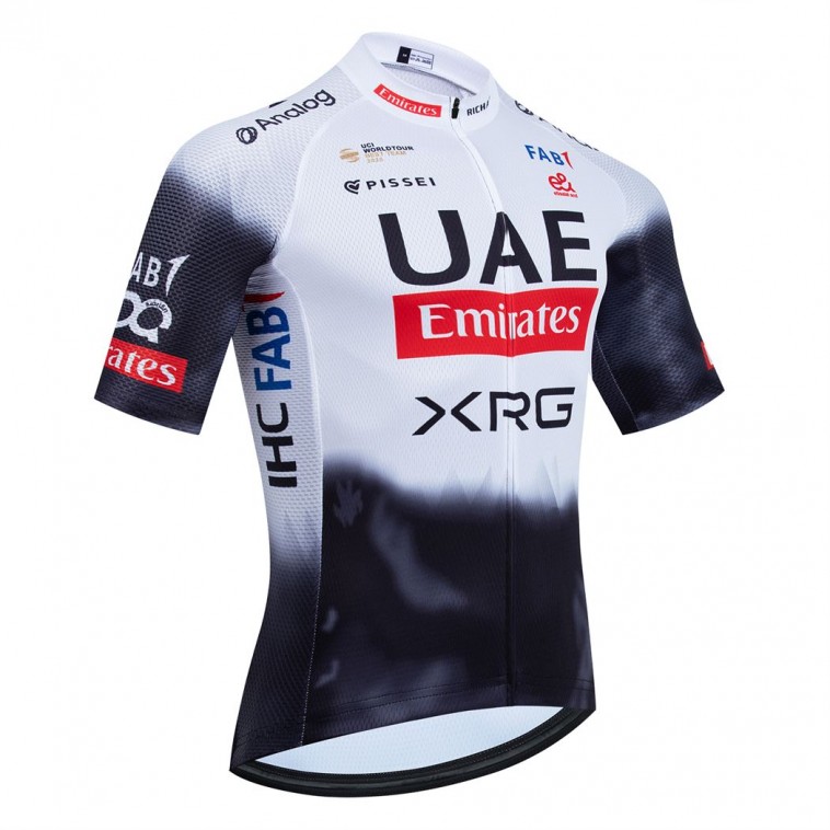 Maillot vélo équipe pro UAE TEAM EMIRATES 2025 Aero Mesh