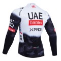 Maillot vélo hiver équipe pro UAE TEAM EMIRATES 2025