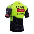 Maillot vélo équipe pro UAE TEAM EMIRATES 2025 Aero Mesh Fluo