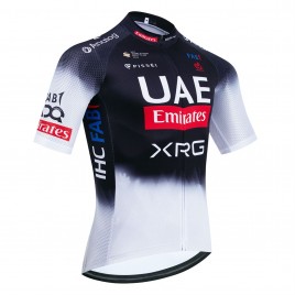 Maillot vélo équipe pro UAE TEAM EMIRATES 2025 Aero Mesh Black Edition