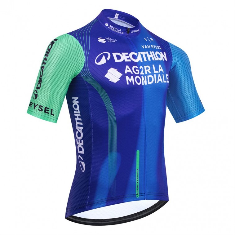 Maillot vélo équipe pro DECATHLON AG2R 2025 Aero Mesh