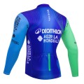 Maillot vélo hiver équipe pro DECATHLON AG2R 2025