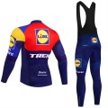 Ensemble cuissard vélo et maillot cyclisme hiver pro LIDL TREK 2025