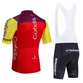 Ensemble cuissard vélo et maillot cyclisme équipe pro COFIDIS 2025 Aero Mesh