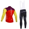 Ensemble cuissard vélo et maillot cyclisme hiver pro COFIDIS 2025