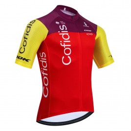 Maillot vélo équipe pro COFIDIS 2025 Aero Mesh