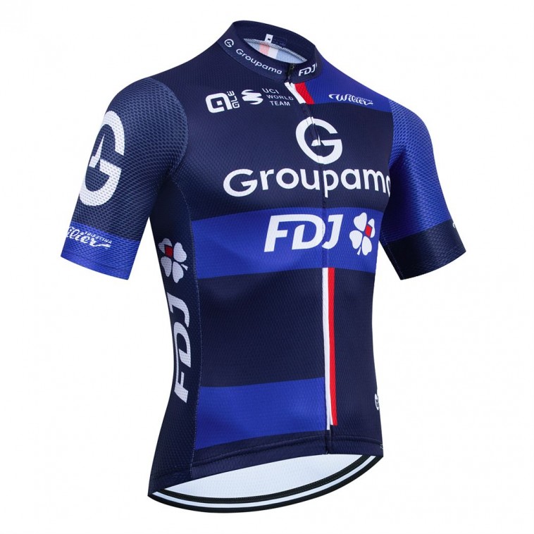 Maillot vélo équipe pro GROUPAMA FDJ 2025 Aero Mesh