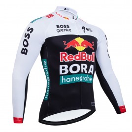 Maillot vélo hiver équipe pro RED BULL - BORA - HANSGROHE 2025