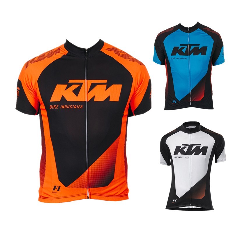 Ropa Ciclismo 2019 KTM Vélo Manches Courtes Vêtements Vélo Hommes