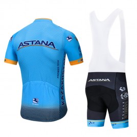 Ensemble cuissard vélo et maillot cyclisme pro ASTANA 2019