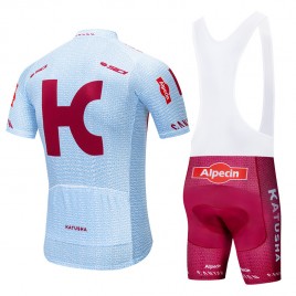 Ensemble cuissard vélo et maillot cyclisme pro KATUSHA ALPECIN 2019