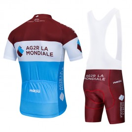 Ensemble cuissard vélo et maillot cyclisme pro AG2R La Mondiale 2019