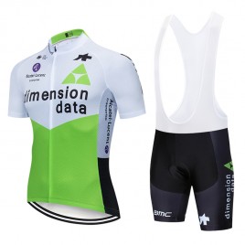 Ensemble cuissard vélo et maillot cyclisme pro Dimension Data 2019