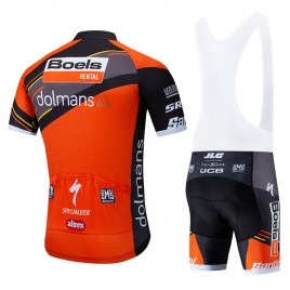 Ensemble cuissard vélo et maillot cyclisme équipe pro BOELS DOLMANS 2019