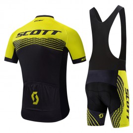 Ensemble cuissard vélo et maillot cyclisme pro Scott Rc Team 2019