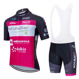 Ensemble cuissard vélo et maillot cyclisme équipe pro NATURA 4EVER 2020 Aero Mesh