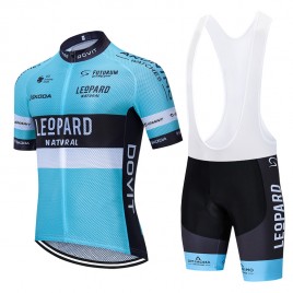 Ensemble cuissard vélo et maillot cyclisme équipe pro LEOPARD Racing 2020 Aero Mesh