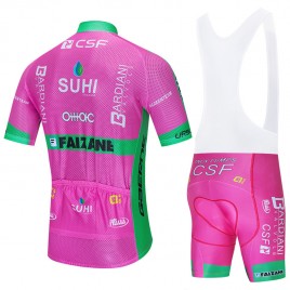 Ensemble cuissard vélo et maillot cyclisme équipe pro BARDIANI CSF 2020 Aero Mesh