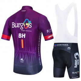 Ensemble cuissard vélo et maillot cyclisme équipe pro BURGOS BH 2020 Aero Mesh