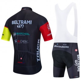 Ensemble cuissard vélo et maillot cyclisme équipe pro Beltrami TSA Marchiol 2020 Aero Mesh