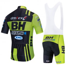 Ensemble cuissard vélo et maillot cyclisme équipe pro BH SR Suntour KMC 2020 Aero Mesh