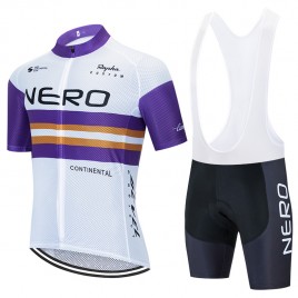 Ensemble cuissard vélo et maillot cyclisme équipe pro NERO Continental 2020 Aero Mesh