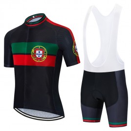 Ensemble cuissard vélo et maillot cyclisme pro PORTUGAL 2020 Aero Mesh