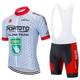 Ensemble cuissard vélo et maillot cyclisme équipe pro SPOR TOTO 2020 Aero Mesh