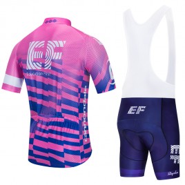 Ensemble cuissard vélo et maillot cyclisme équipe pro EF Education First 2020 Aero Mesh