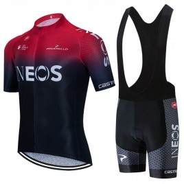 Ensemble cuissard vélo et maillot cyclisme équipe pro INEOS 2020 Aero Mesh