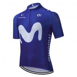 Maillot vélo équipe pro MOVISTAR Aero Mesh "Blue edition"